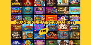 Vyhrajte až 500 000€ v Grand Holiday Tournaments od Zet Casino