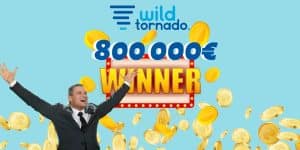 Jackpot vo WildTornado Casino: Čech vyhral neskutočných 800 000€