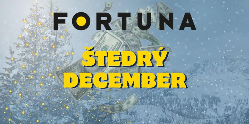 Fortuna Kasíno Prináša Štedrý December - 2 Bonusy Každý Deň!