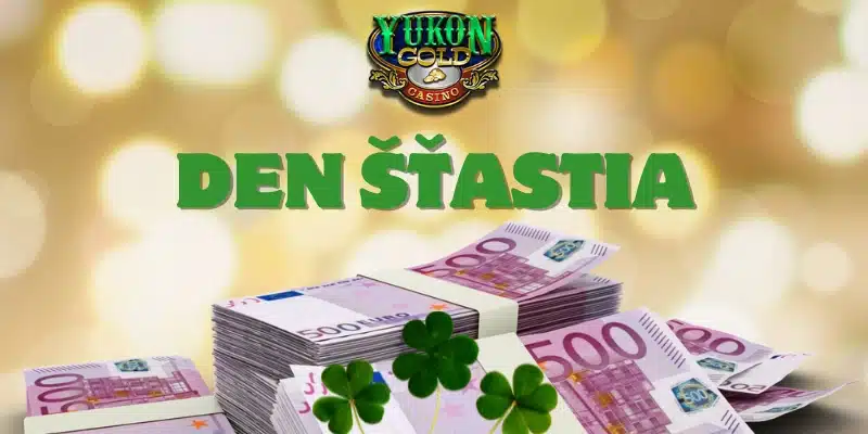 Februárový Deň Šťastia - Získajte 1000€ za Hranie v Yukon Gold Casino!