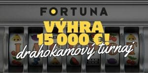 Drahokamový Turnaj – Vyhrajte 15 000€ vo Fortuna Casino!