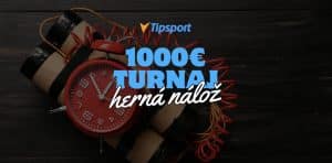 Herná Nálož v Tipsporte o 1000€ Len Dnes!