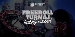 Víkendový Freeroll Turnaj o 1000€ v Luxury Casino!