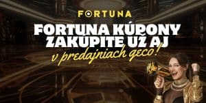 Fortuna Kupóny – Dobite si svoje Konto v Predajniach Geco!