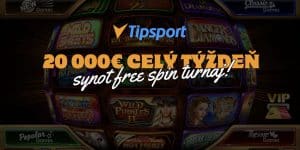 Synot Free Spin Turnaj o 20 000€ – Tento Týždeň v Tipsporte!