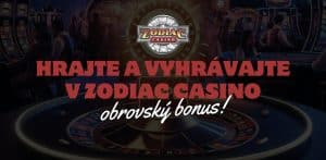 Začnite Vyhrávať v Kasíne Zodiac s Obrovským Uvítacím Bonusom!