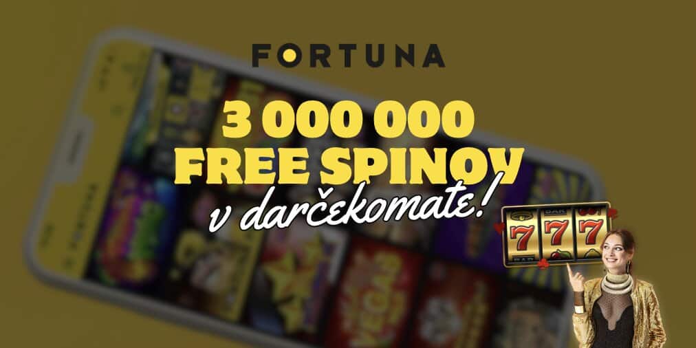 3 000 000 free spinov pre verných hráčov fortuna casino