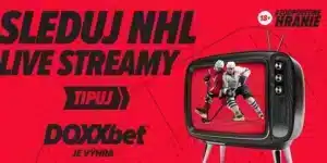 tipujte na nhl - NHL Sezóna a 5€ Fríbet od DOXXbet