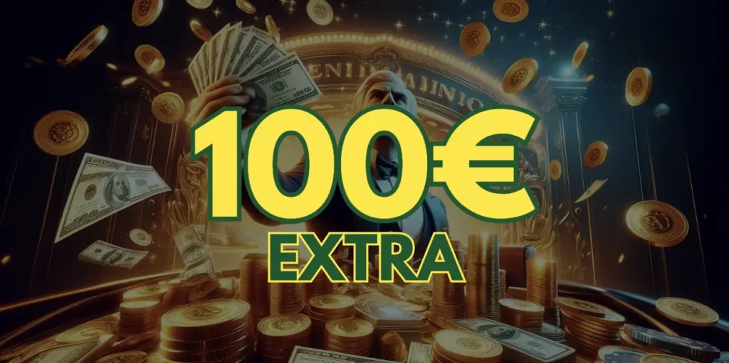 špeciálny bonus 100€ extra v Spinanga Casino