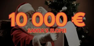 Santa’s Slope – Wazamba tieto Vianoce rozdáva až 10 000 €!