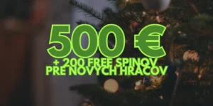 Vianočný darček od Wazamba Casino – 500 € bonus + 200 free spinov!