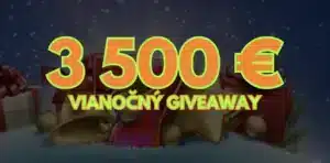 Vianočný Giveaway – až 3 500€ od GratoWin!