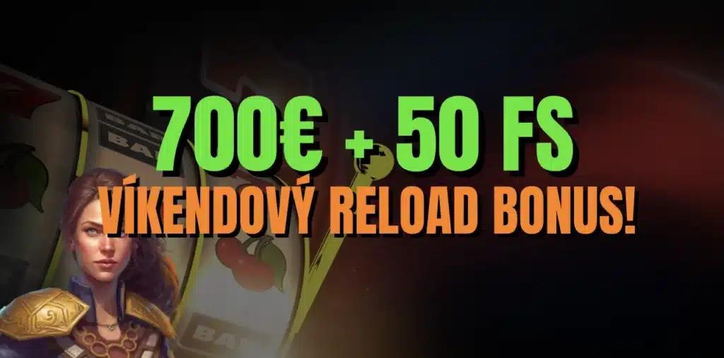 Víkendový Reload Bonus v Casinia - Získajte až 700€ a 50 Free Spinov!