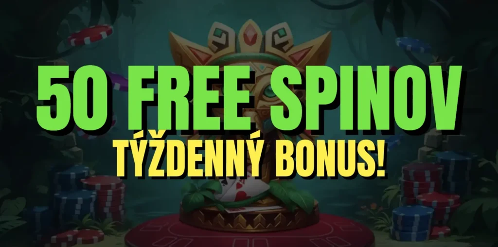 Získajte týždenných 50 free spinov v Spinanga Casino!