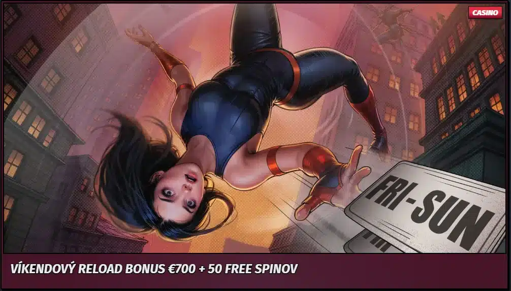 Víkendový reload bonus 700 EUR v AllySpin Casino bonus