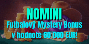 Futbalový Mystery Bonus v Nomini Casino – Hrajte o podiel zo 60 000 EUR!