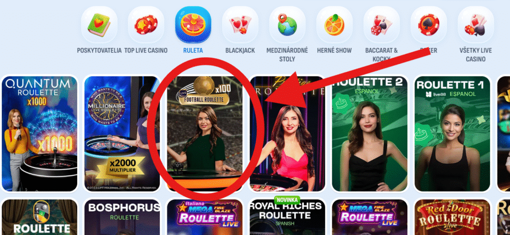 Mystery Box v Nomini Casino Football Roulette