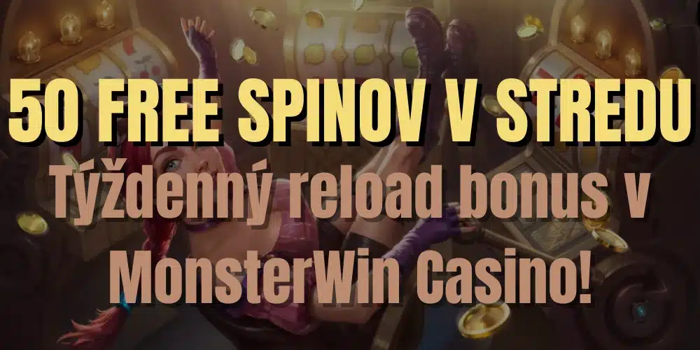 50 free spinov v stredu featured image