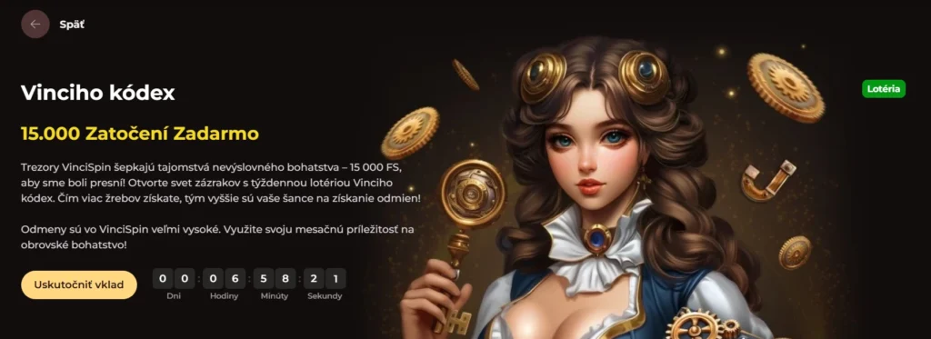 Vinciho kódex bonus